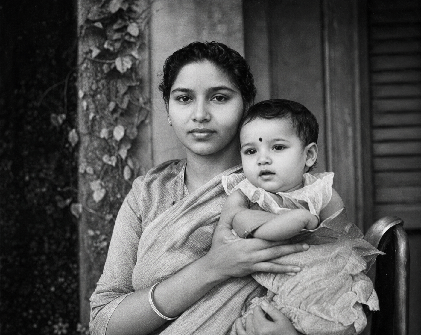 Shefalika Biswas & Child c/o F. Varanasi (1930-63), sketch 13 (b)